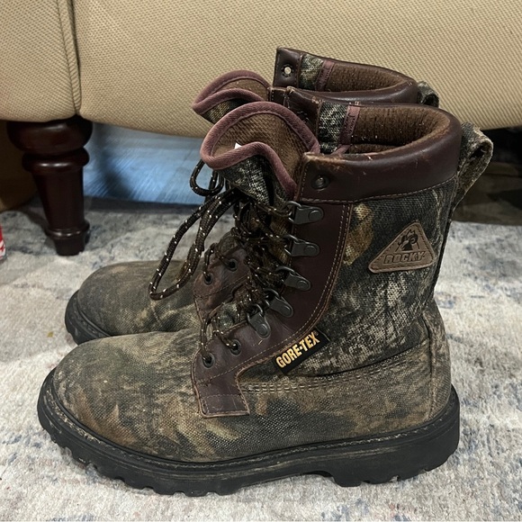 Men’s Camo Rocky Steel Toed Boots main image 6